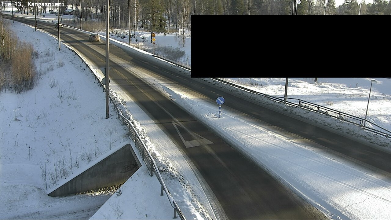 Weather Camera Image Road 13 Kangasniemi, Kangasniemi, Etelä-Savo