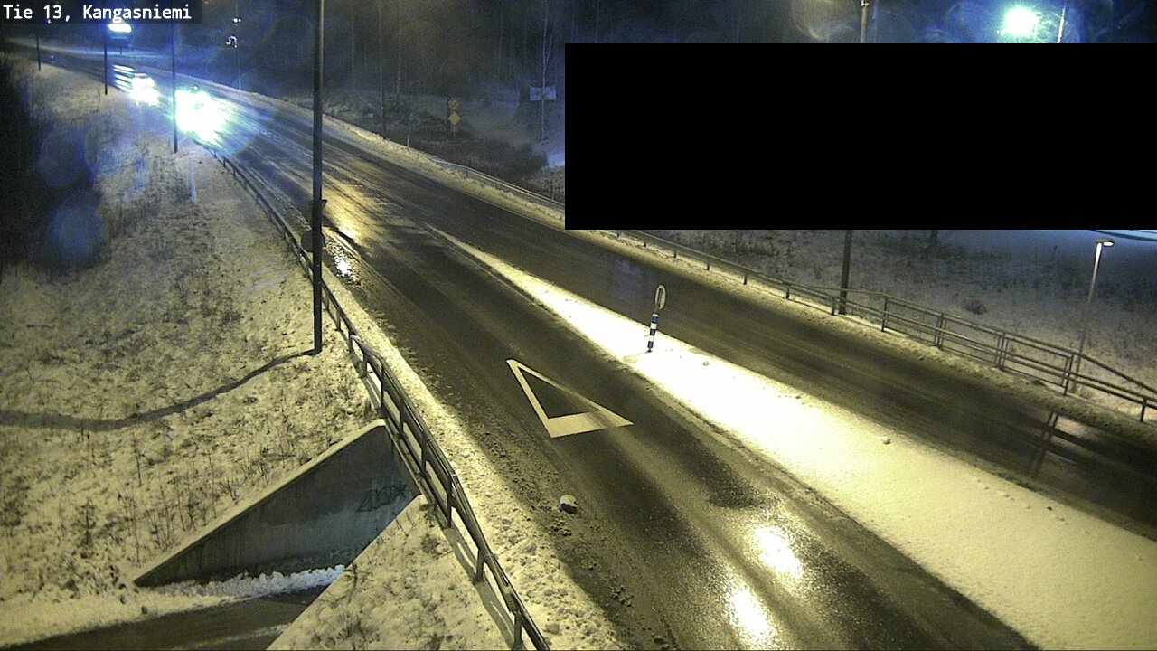 Weather Camera Image Väg 13 Kangasniemi, Kangasniemi, Etelä-Savo