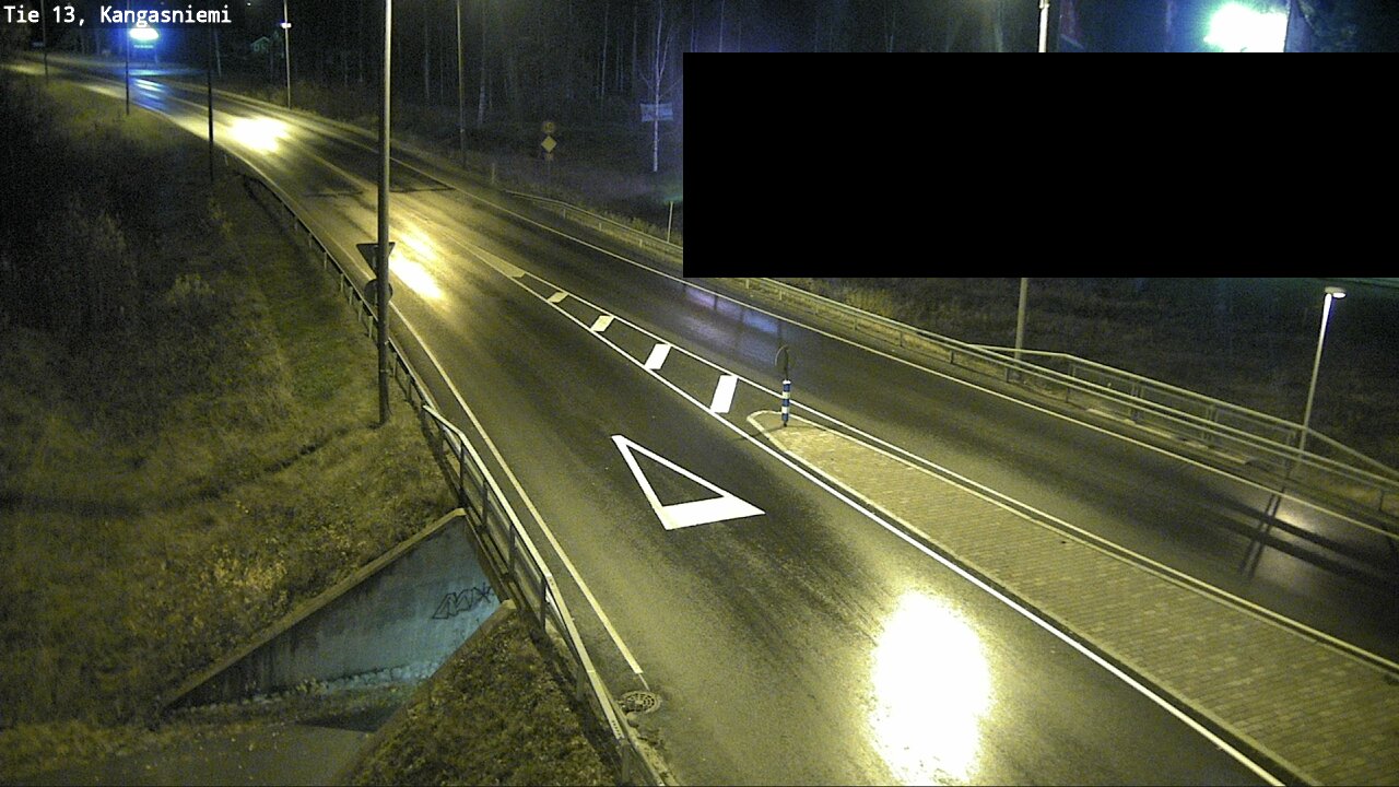 Weather Camera Image Väg 13 Kangasniemi, Kangasniemi, Etelä-Savo