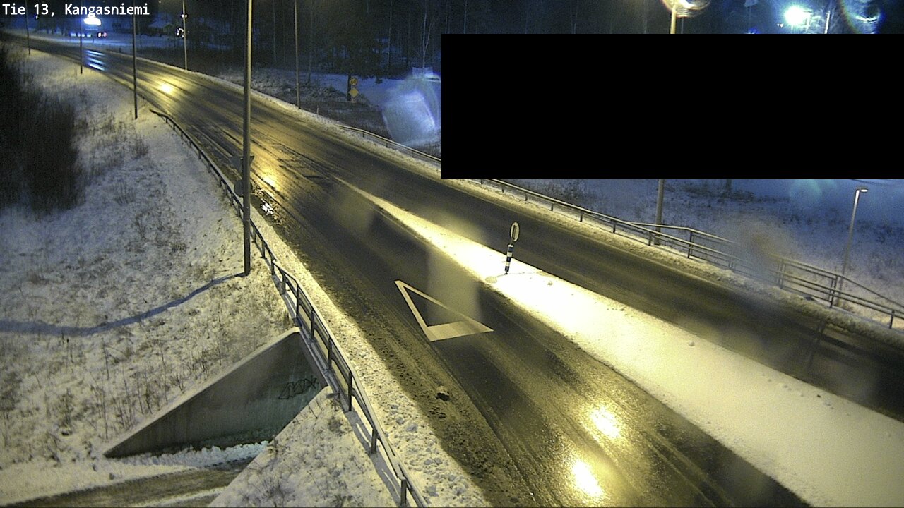 Weather Camera Image Väg 13 Kangasniemi, Kangasniemi, Etelä-Savo