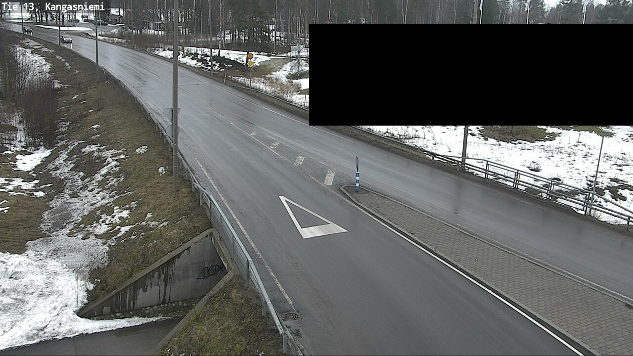 Weather Camera Image Road 13 Kangasniemi, Kangasniemi, Etelä-Savo