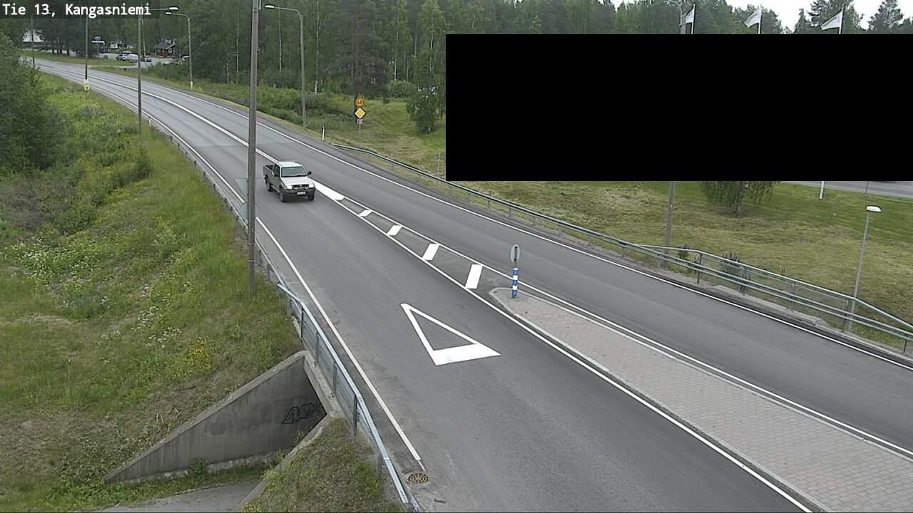 Kelikamerat Kuva Tie 13 Kangasniemi, Kangasniemi, Etelä-Savo