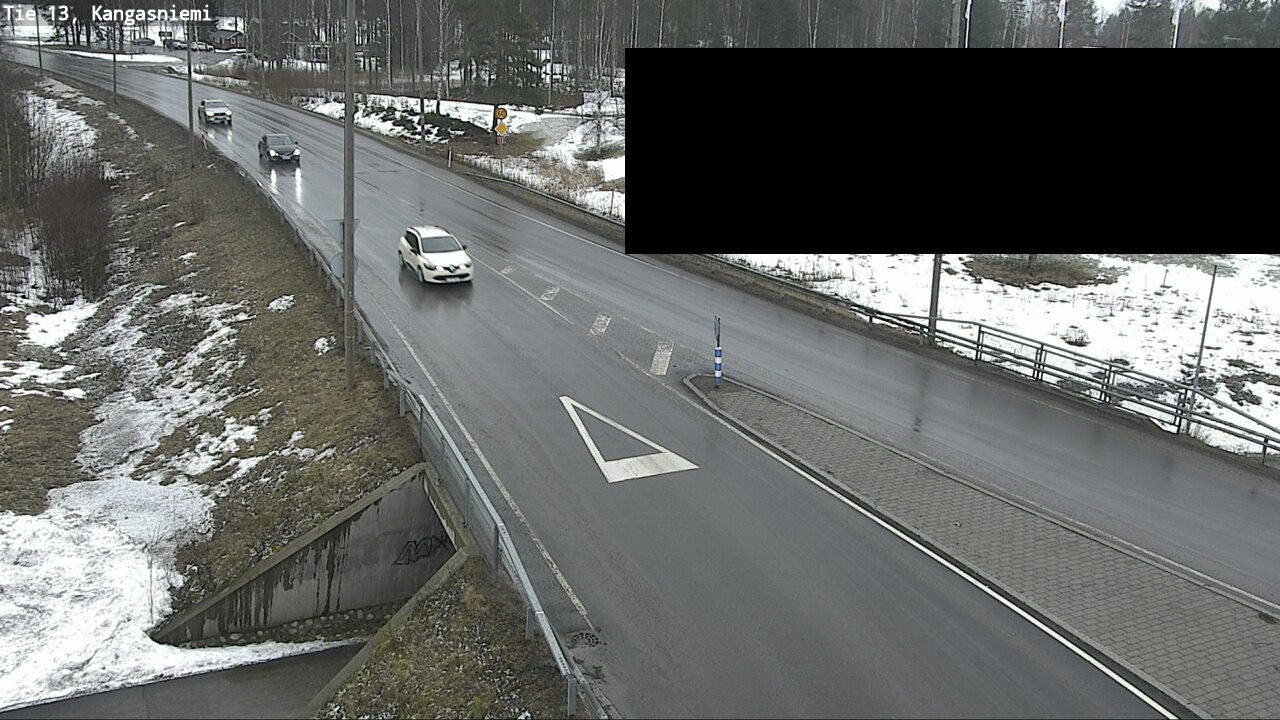 Weather Camera Image Road 13 Kangasniemi, Kangasniemi, Etelä-Savo