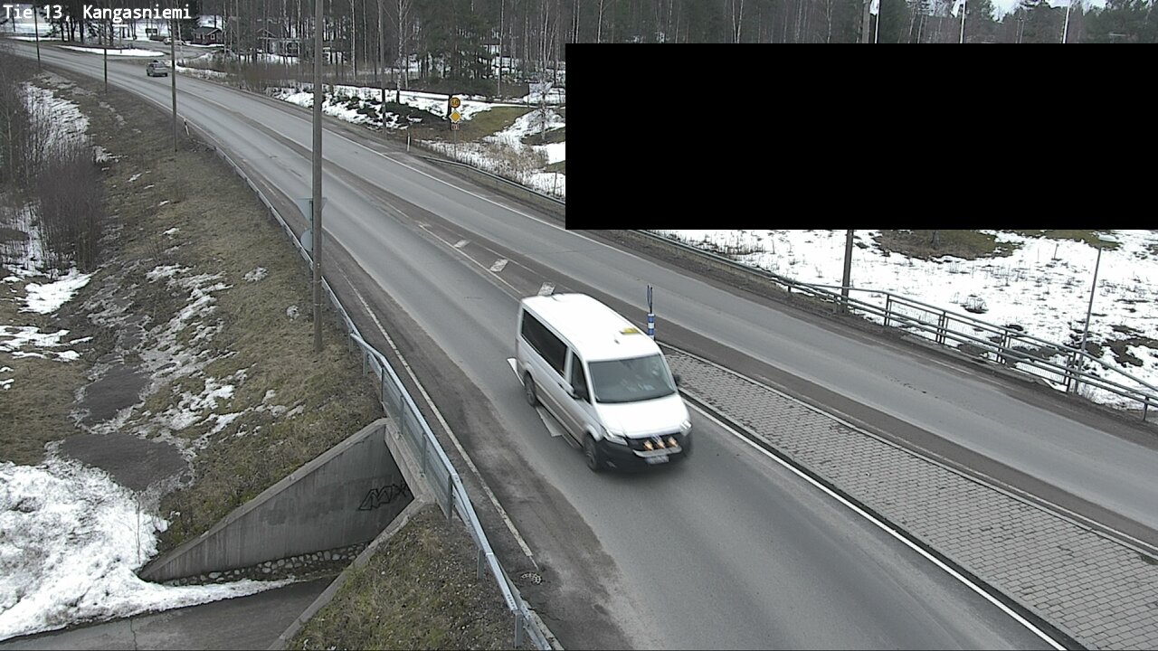 Kelikamerat Kuva Tie 13 Kangasniemi, Kangasniemi, Etelä-Savo