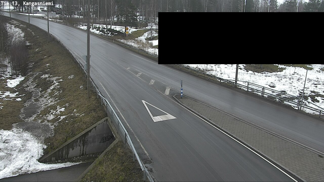 Weather Camera Image Väg 13 Kangasniemi, Kangasniemi, Etelä-Savo