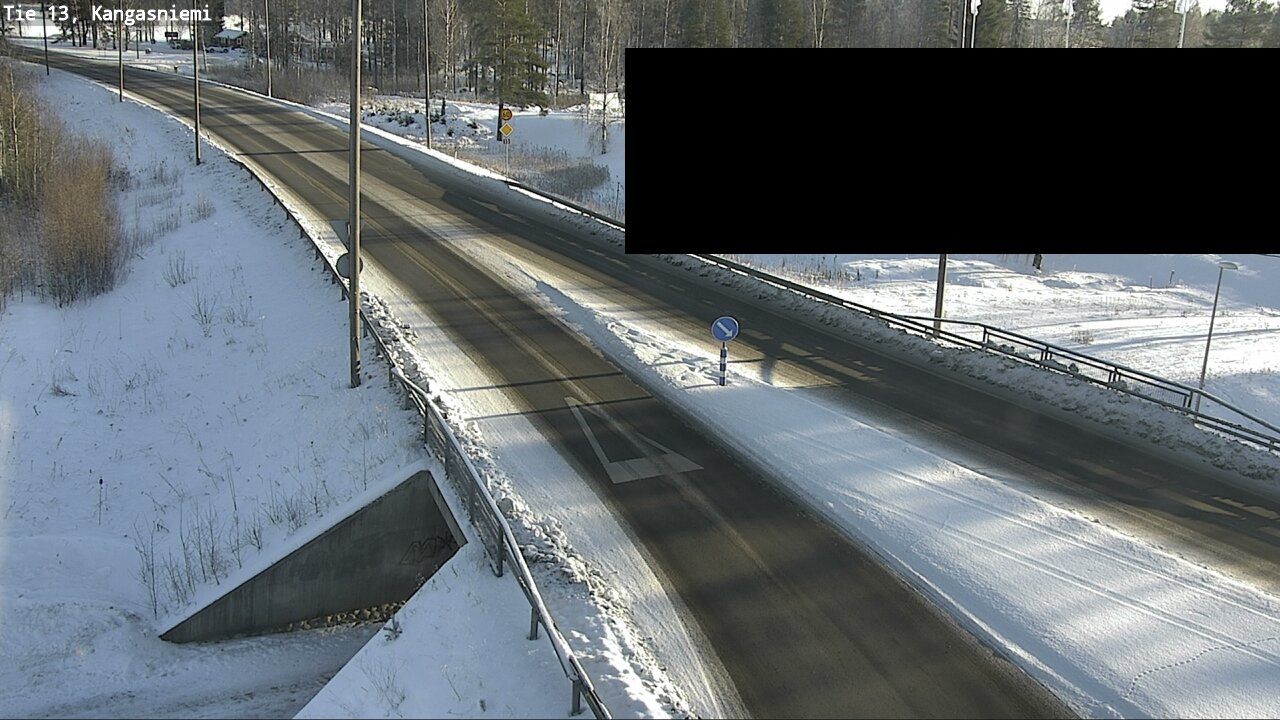 Weather Camera Image Road 13 Kangasniemi, Kangasniemi, Etelä-Savo
