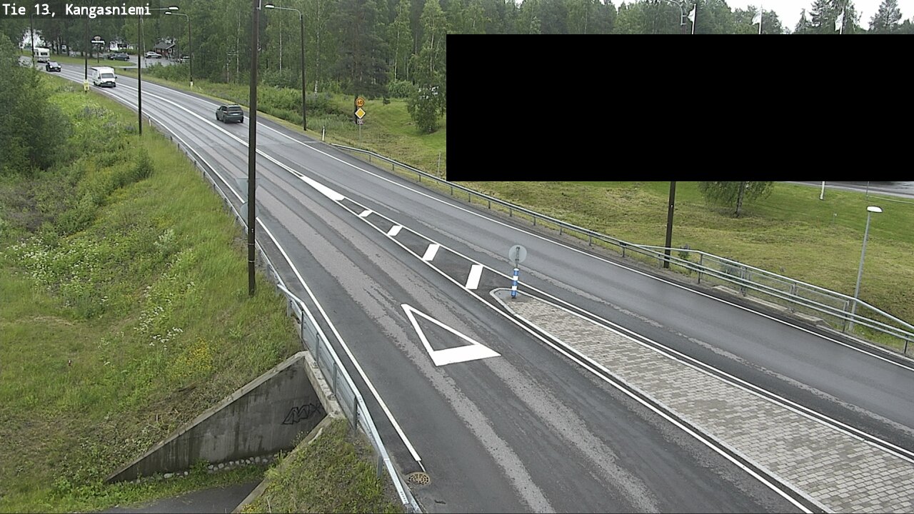 Weather Camera Image Road 13 Kangasniemi, Kangasniemi, Etelä-Savo