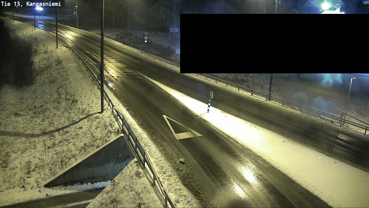 Weather Camera Image Väg 13 Kangasniemi, Kangasniemi, Etelä-Savo