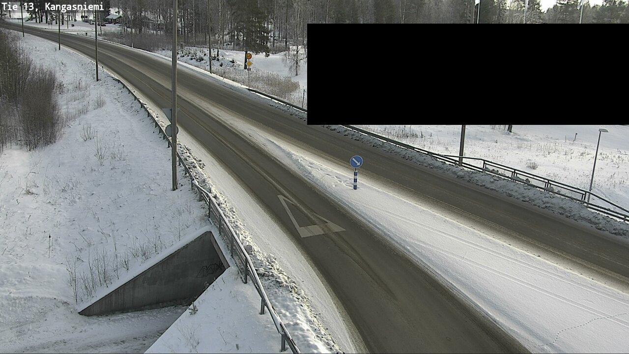Weather Camera Image Road 13 Kangasniemi, Kangasniemi, Etelä-Savo