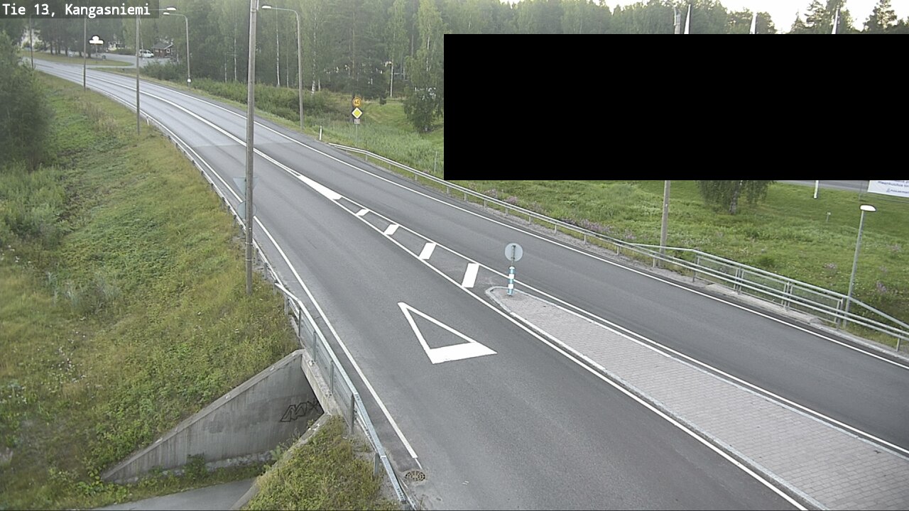 Weather Camera Image Road 13 Kangasniemi, Kangasniemi, Etelä-Savo