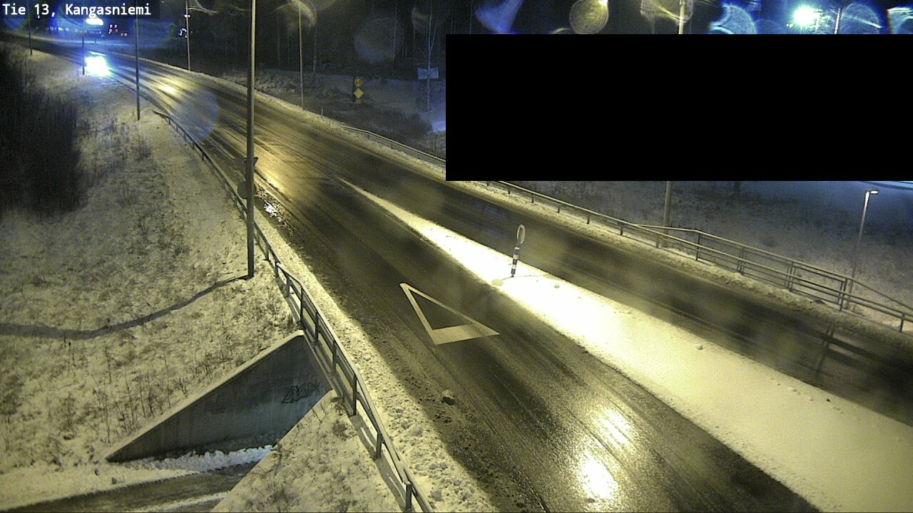 Weather Camera Image Väg 13 Kangasniemi, Kangasniemi, Etelä-Savo