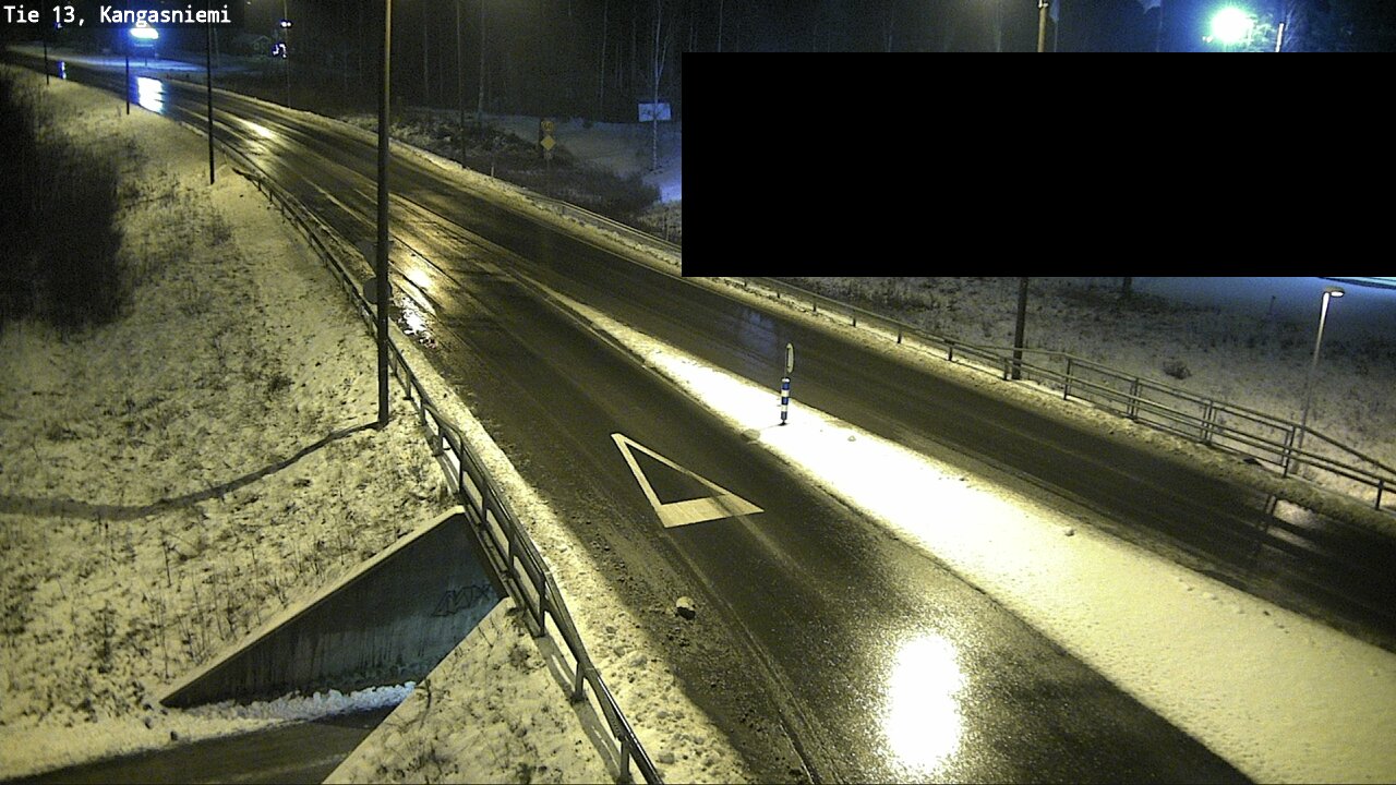 Weather Camera Image Väg 13 Kangasniemi, Kangasniemi, Etelä-Savo