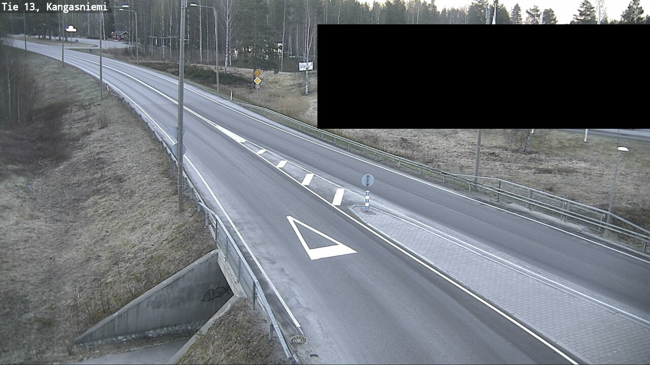 Kelikamerat Kuva Tie 13 Kangasniemi, Kangasniemi, Etelä-Savo