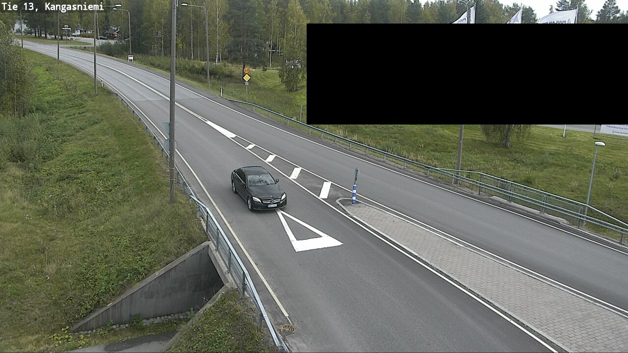 Weather Camera Image Road 13 Kangasniemi, Kangasniemi, Etelä-Savo