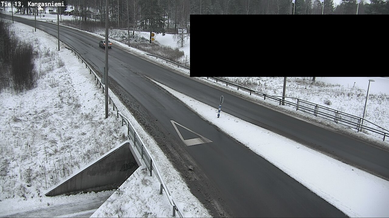 Weather Camera Image Väg 13 Kangasniemi, Kangasniemi, Etelä-Savo
