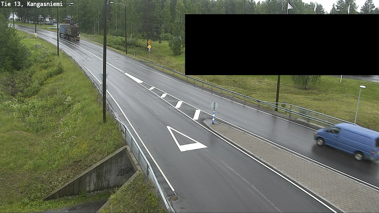 Weather Camera Image Väg 13 Kangasniemi, Kangasniemi, Etelä-Savo