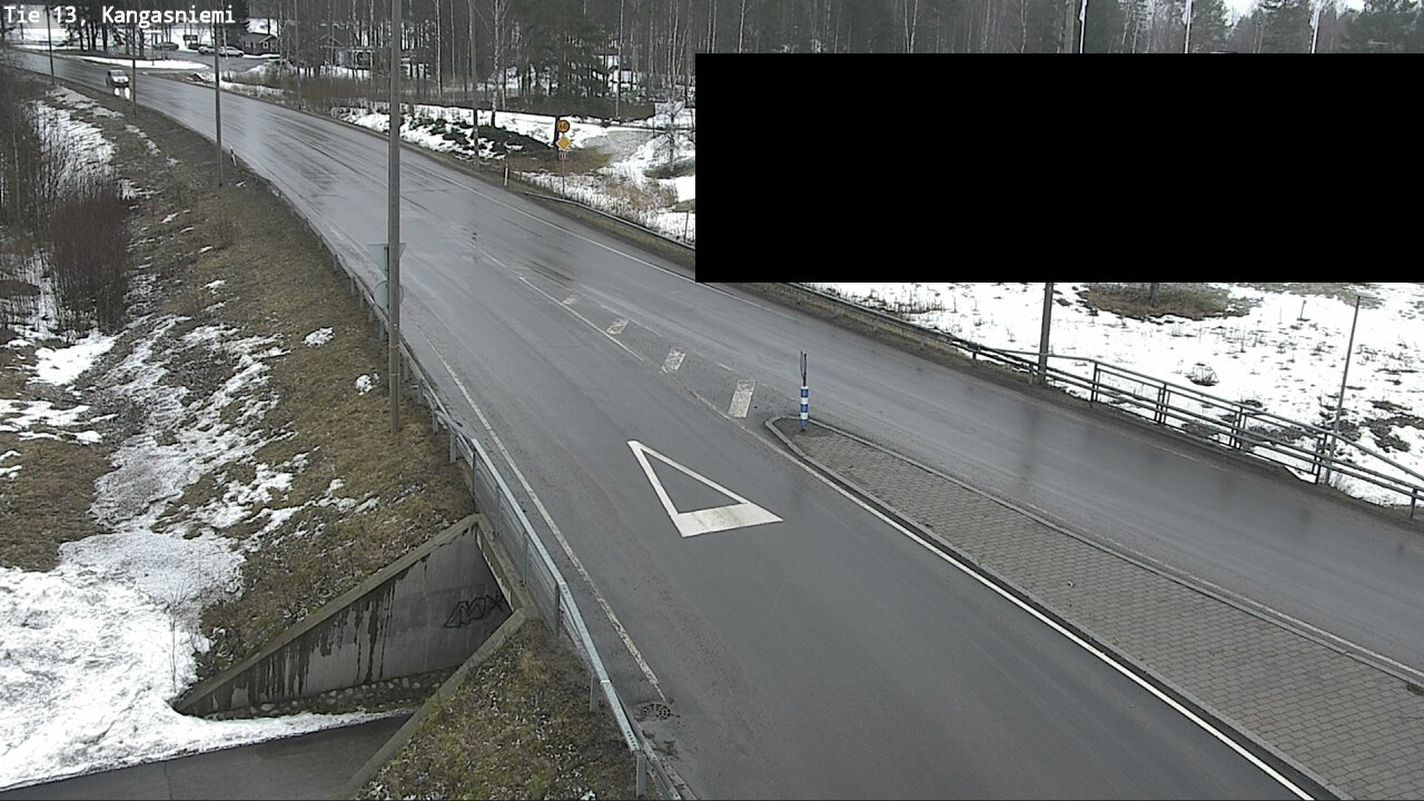 Weather Camera Image Road 13 Kangasniemi, Kangasniemi, Etelä-Savo