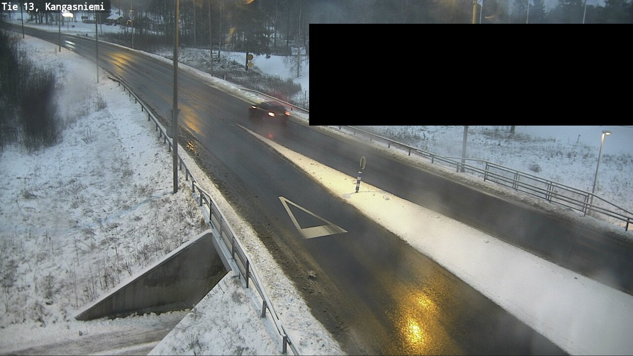 Weather Camera Image Väg 13 Kangasniemi, Kangasniemi, Etelä-Savo