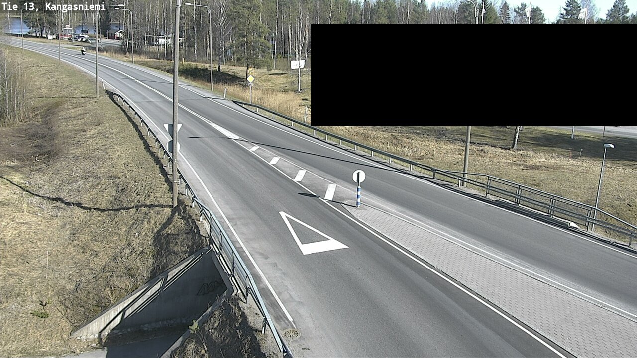 Weather Camera Image Väg 13 Kangasniemi, Kangasniemi, Etelä-Savo