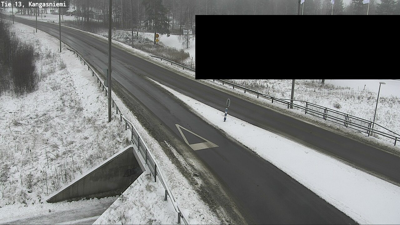 Weather Camera Image Väg 13 Kangasniemi, Kangasniemi, Etelä-Savo