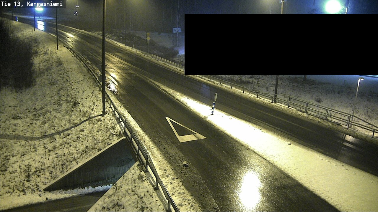 Weather Camera Image Väg 13 Kangasniemi, Kangasniemi, Etelä-Savo