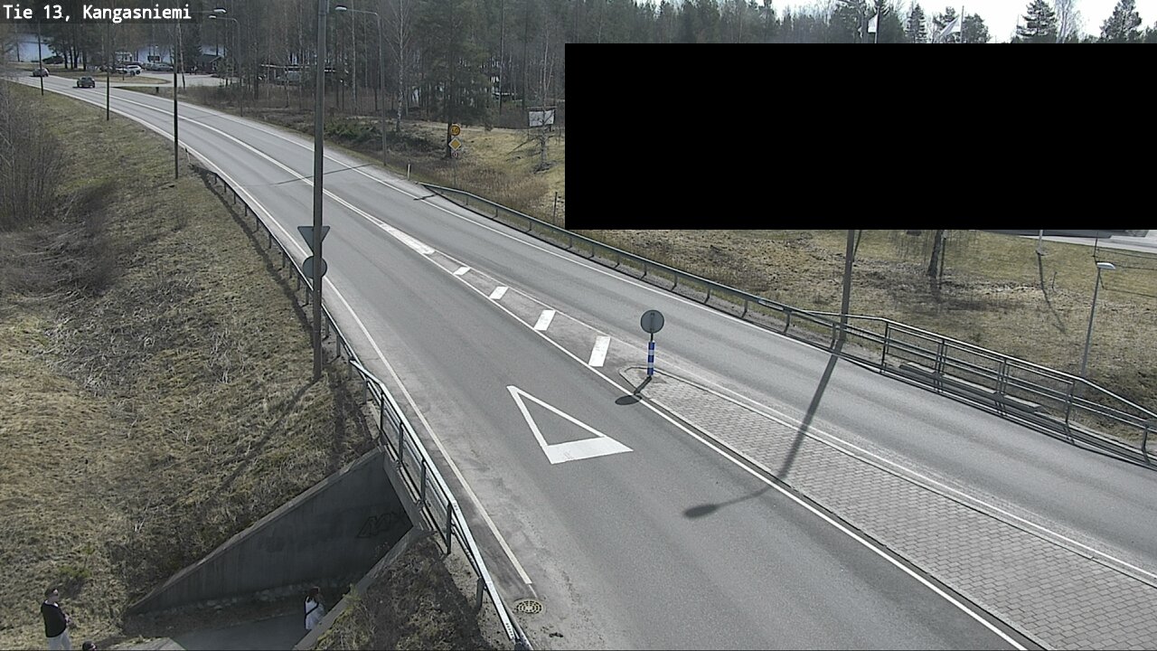 Weather Camera Image Väg 13 Kangasniemi, Kangasniemi, Etelä-Savo