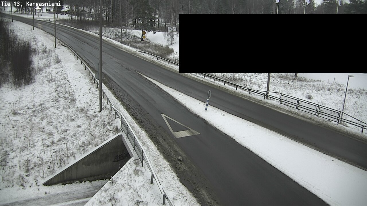Weather Camera Image Väg 13 Kangasniemi, Kangasniemi, Etelä-Savo