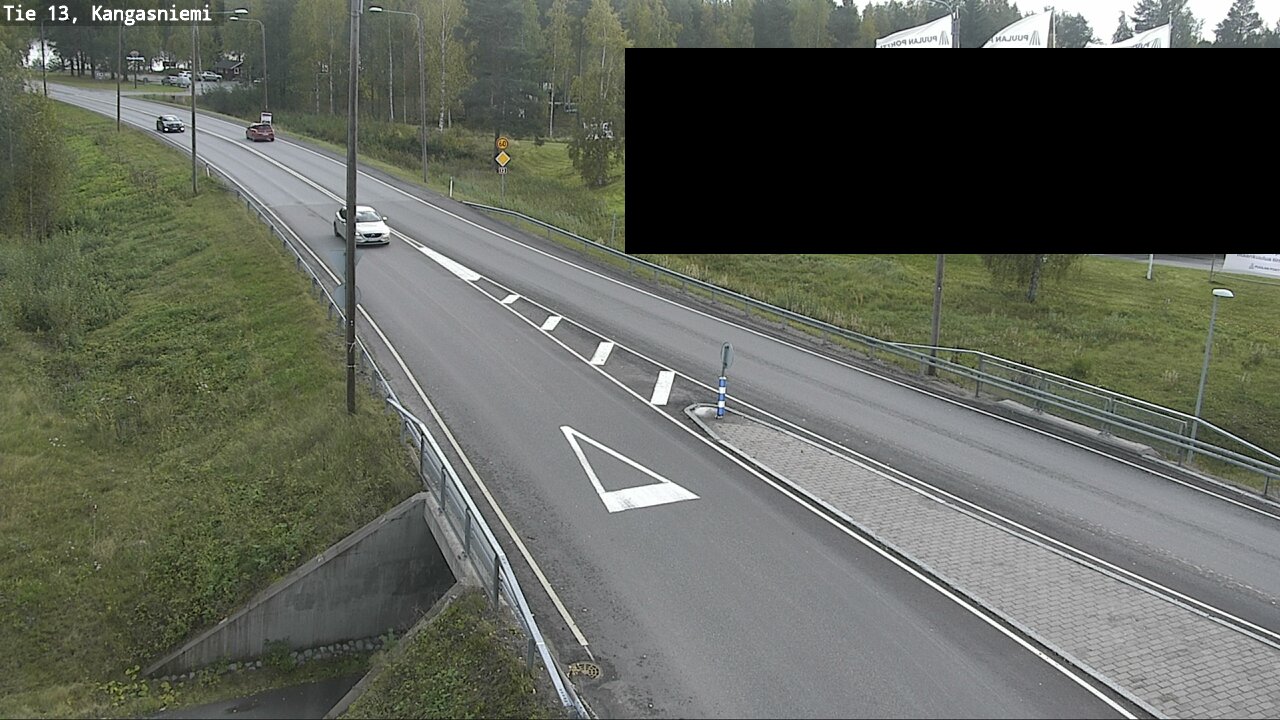 Weather Camera Image Road 13 Kangasniemi, Kangasniemi, Etelä-Savo