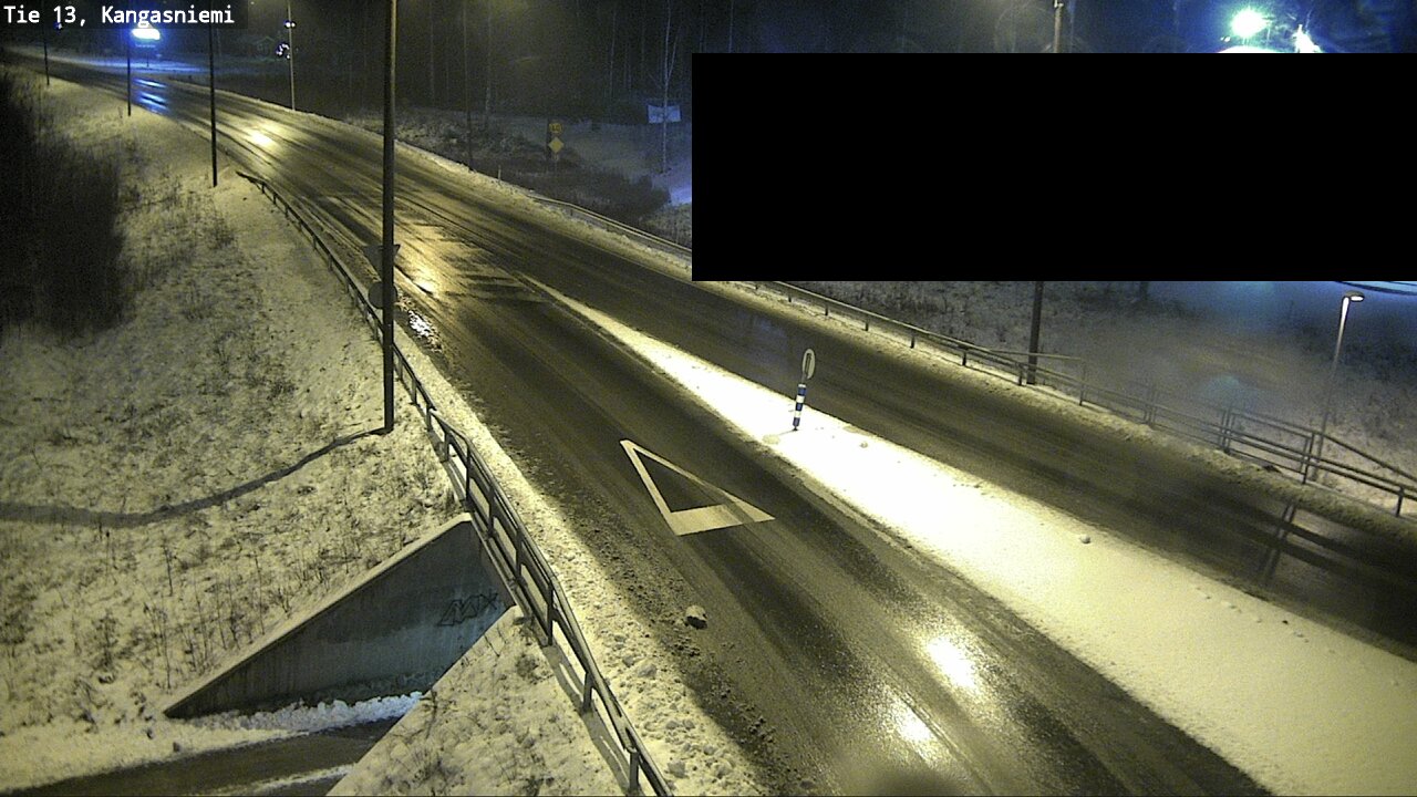 Weather Camera Image Väg 13 Kangasniemi, Kangasniemi, Etelä-Savo