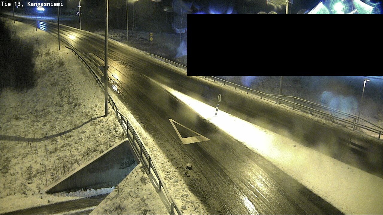 Weather Camera Image Väg 13 Kangasniemi, Kangasniemi, Etelä-Savo