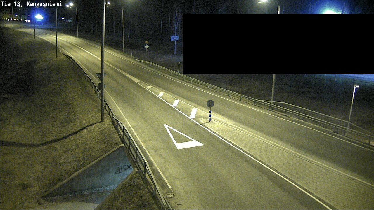 Weather Camera Image Väg 13 Kangasniemi, Kangasniemi, Etelä-Savo