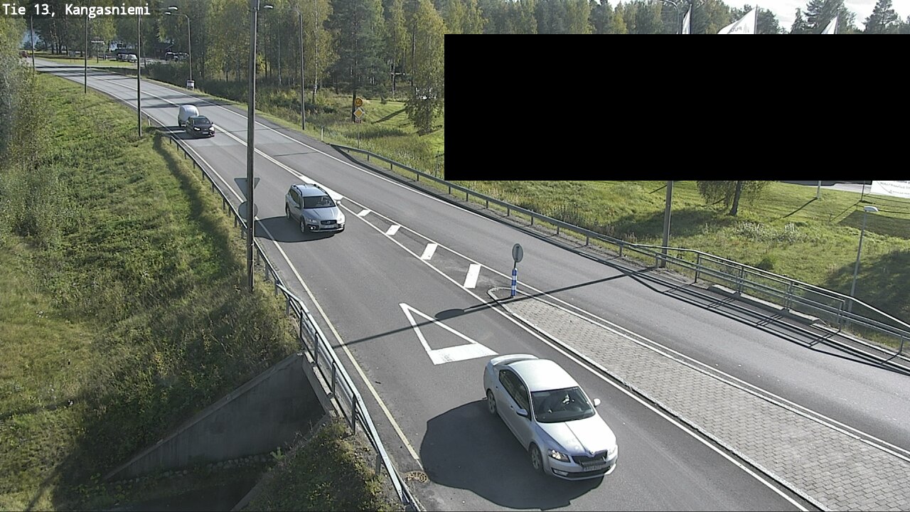 Weather Camera Image Road 13 Kangasniemi, Kangasniemi, Etelä-Savo