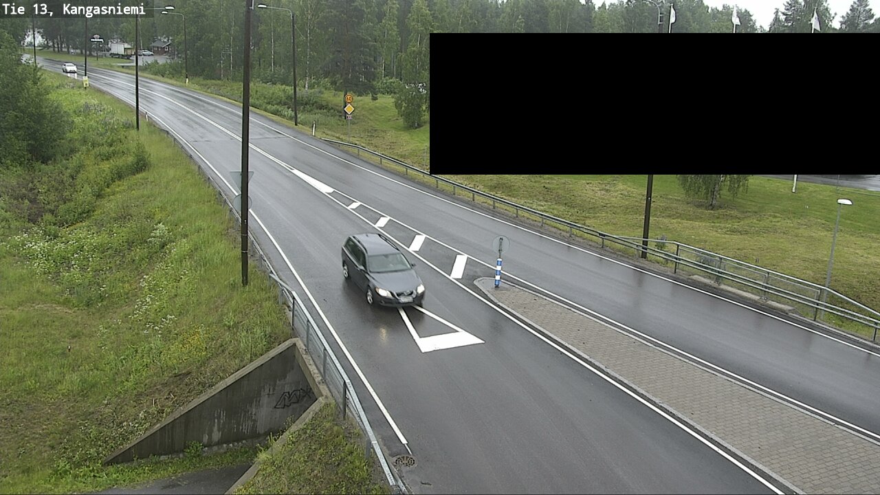 Weather Camera Image Väg 13 Kangasniemi, Kangasniemi, Etelä-Savo