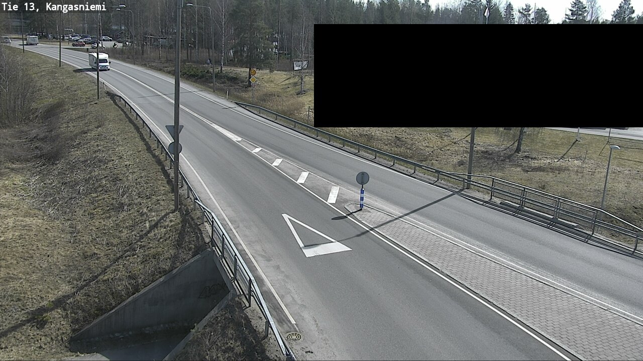 Weather Camera Image Väg 13 Kangasniemi, Kangasniemi, Etelä-Savo