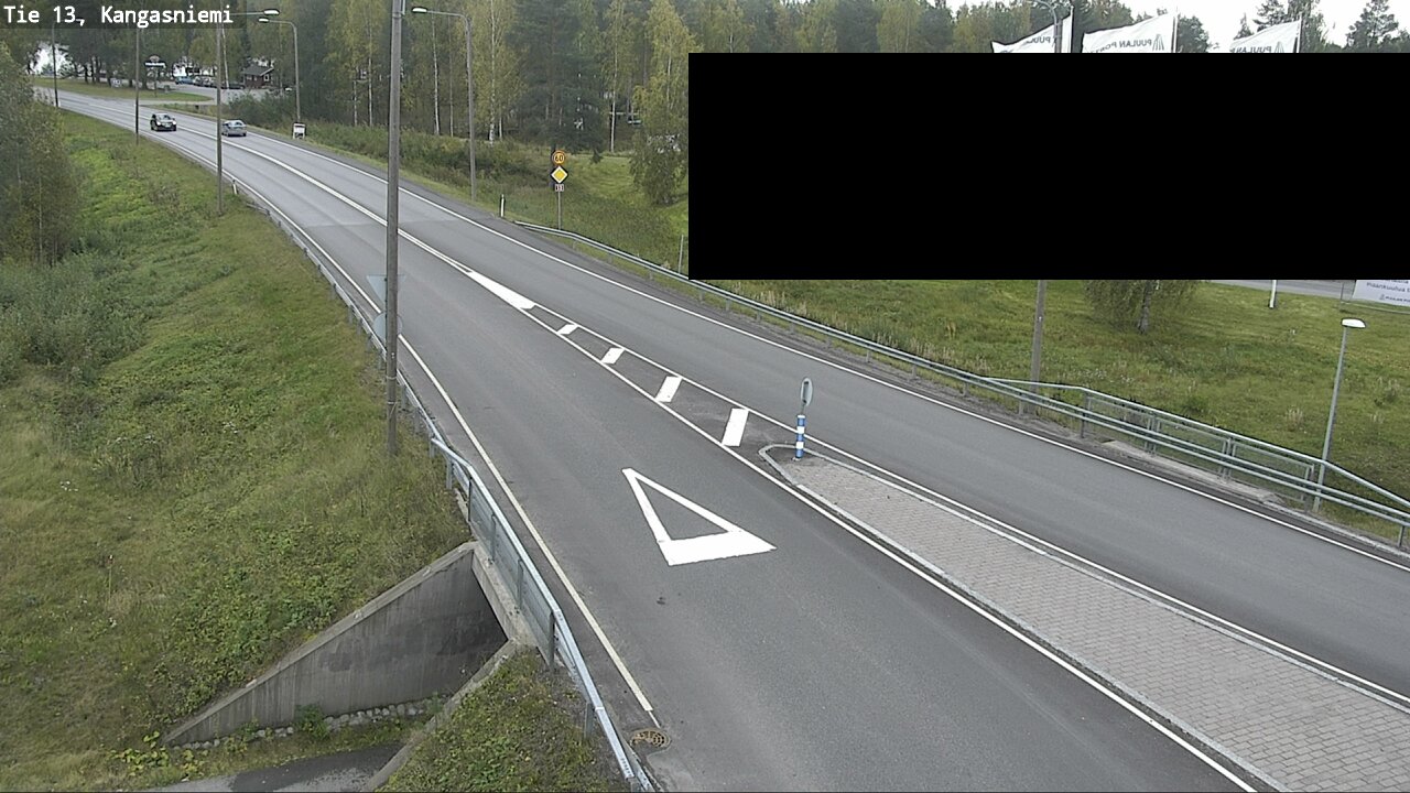 Weather Camera Image Road 13 Kangasniemi, Kangasniemi, Etelä-Savo
