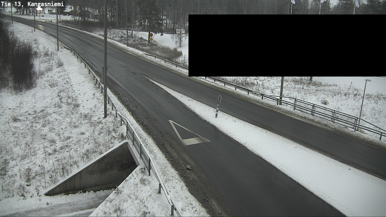 Weather Camera Image Väg 13 Kangasniemi, Kangasniemi, Etelä-Savo