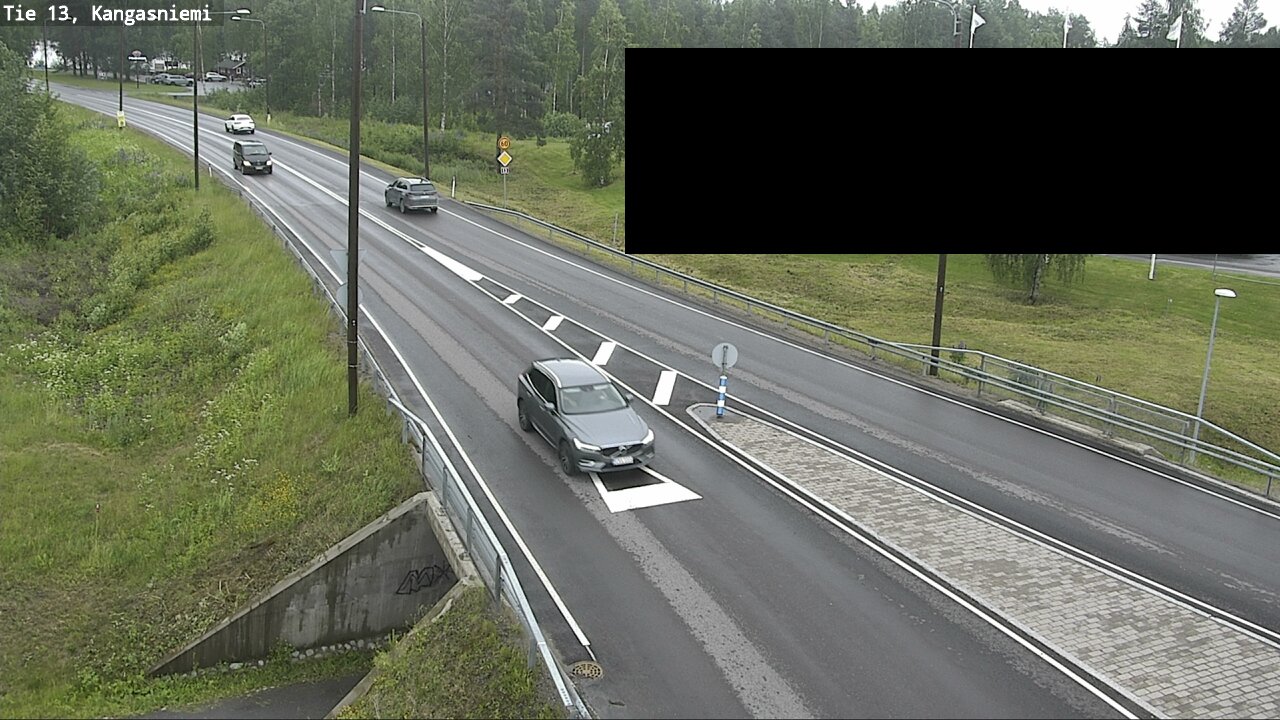 Weather Camera Image Road 13 Kangasniemi, Kangasniemi, Etelä-Savo