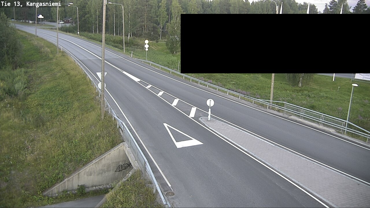 Kelikamerat Kuva Tie 13 Kangasniemi, Kangasniemi, Etelä-Savo