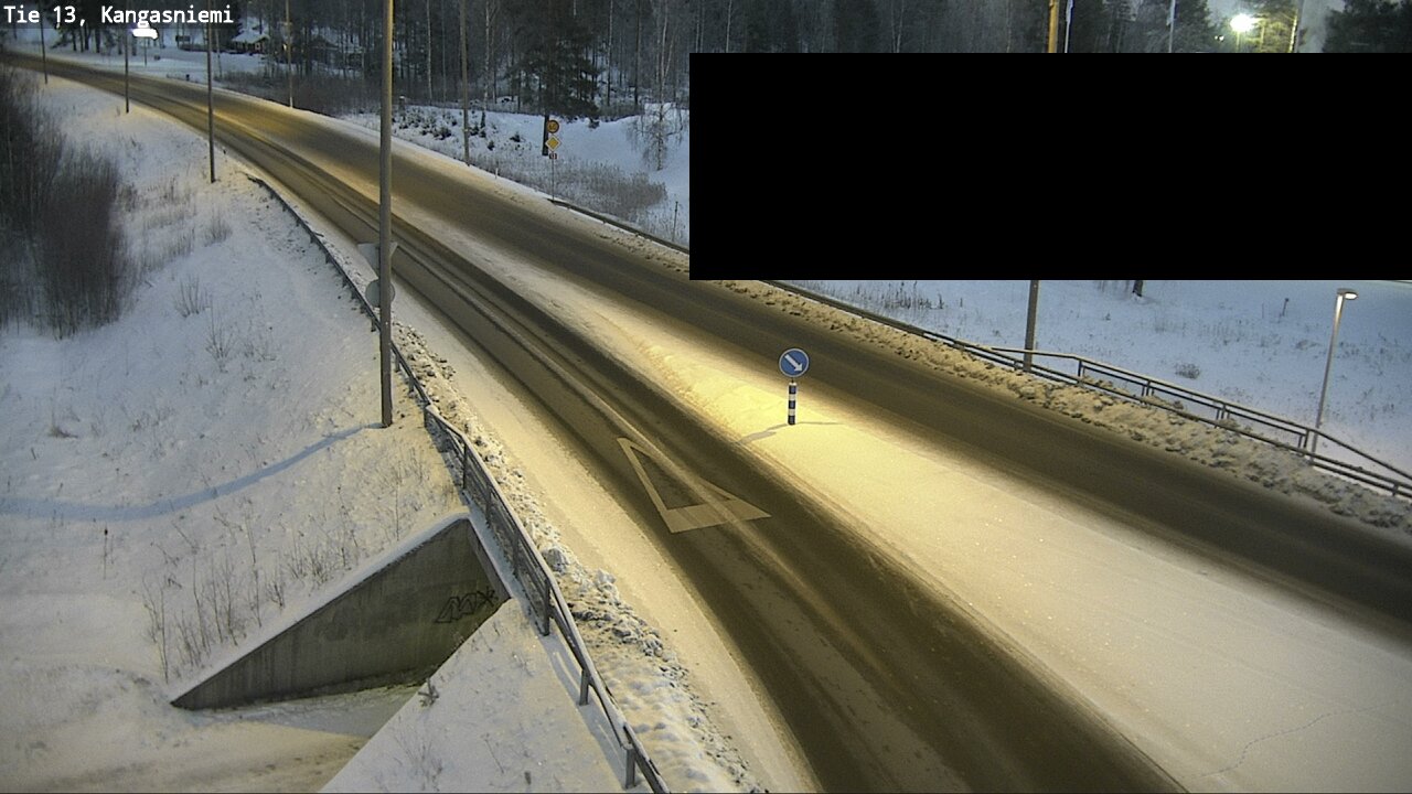 Kelikamerat Kuva Tie 13 Kangasniemi, Kangasniemi, Etelä-Savo