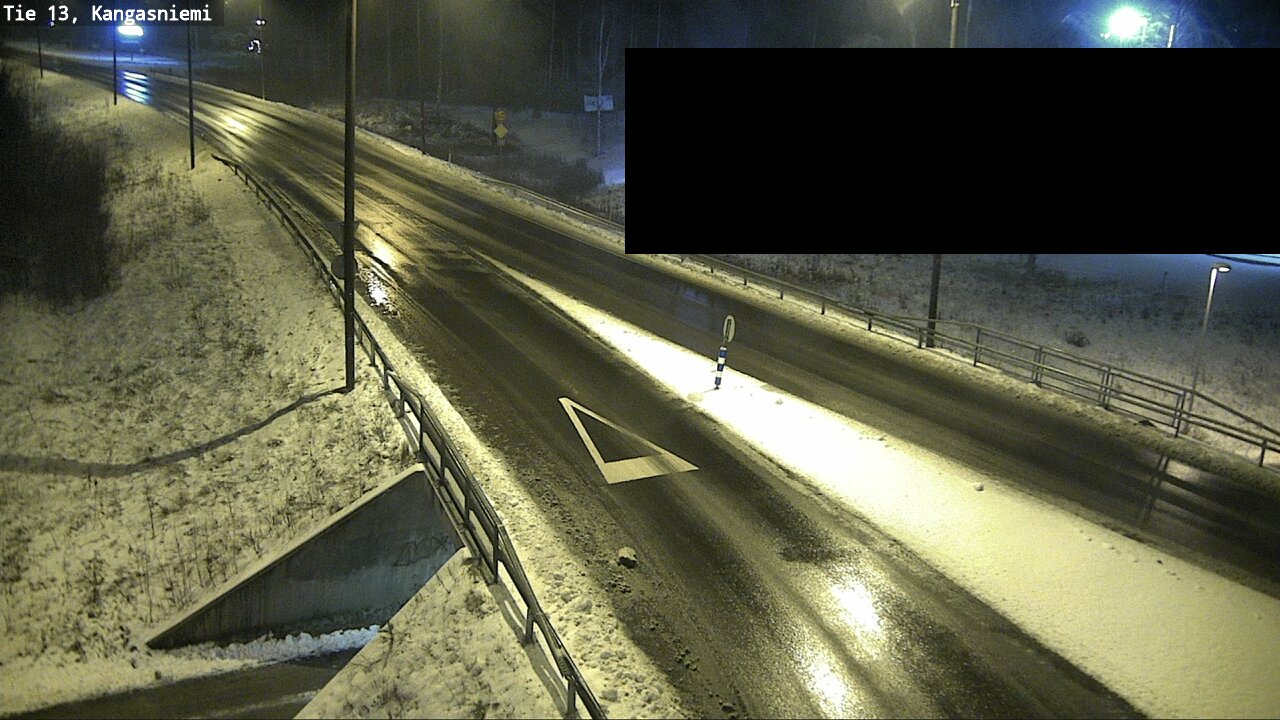 Weather Camera Image Väg 13 Kangasniemi, Kangasniemi, Etelä-Savo