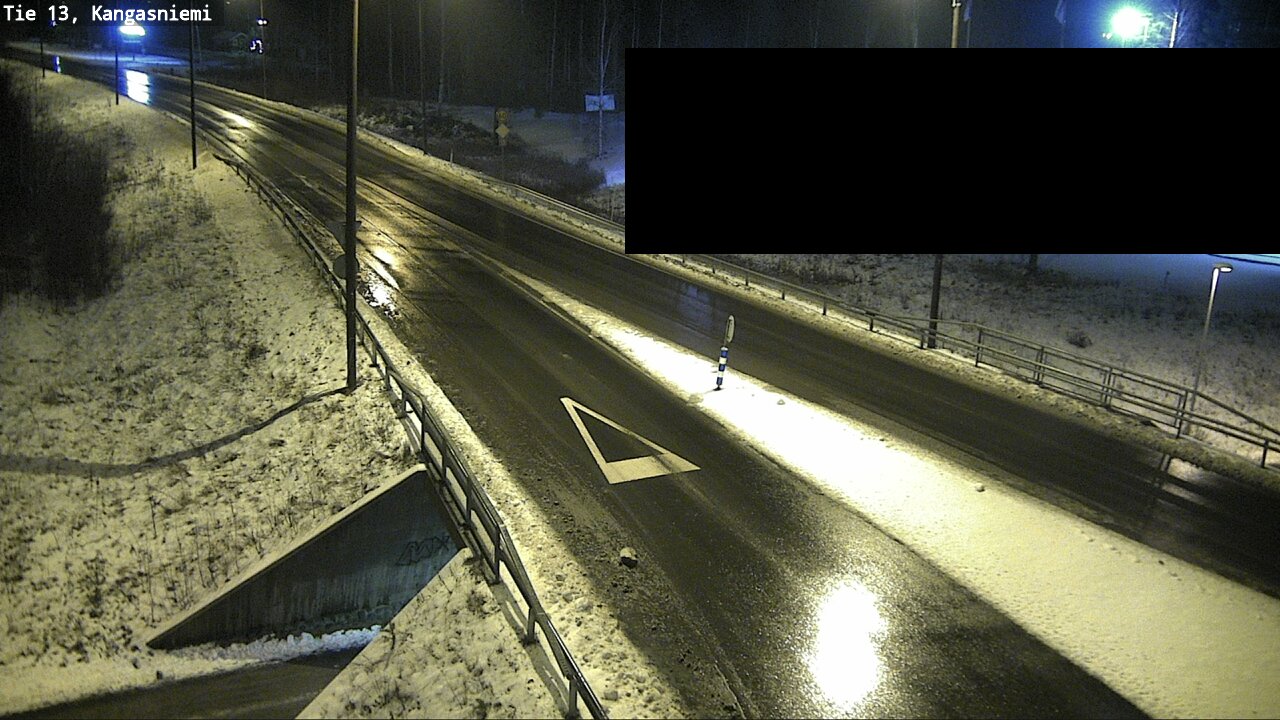 Weather Camera Image Väg 13 Kangasniemi, Kangasniemi, Etelä-Savo