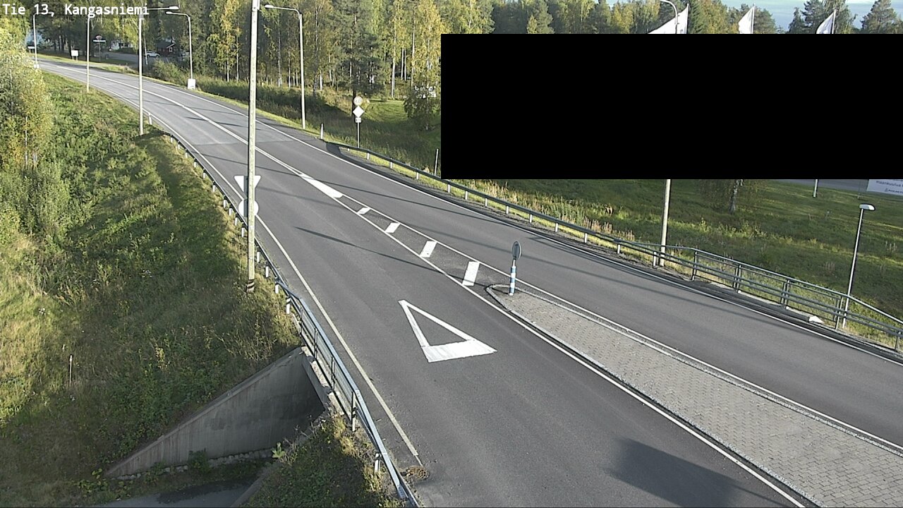 Weather Camera Image Road 13 Kangasniemi, Kangasniemi, Etelä-Savo