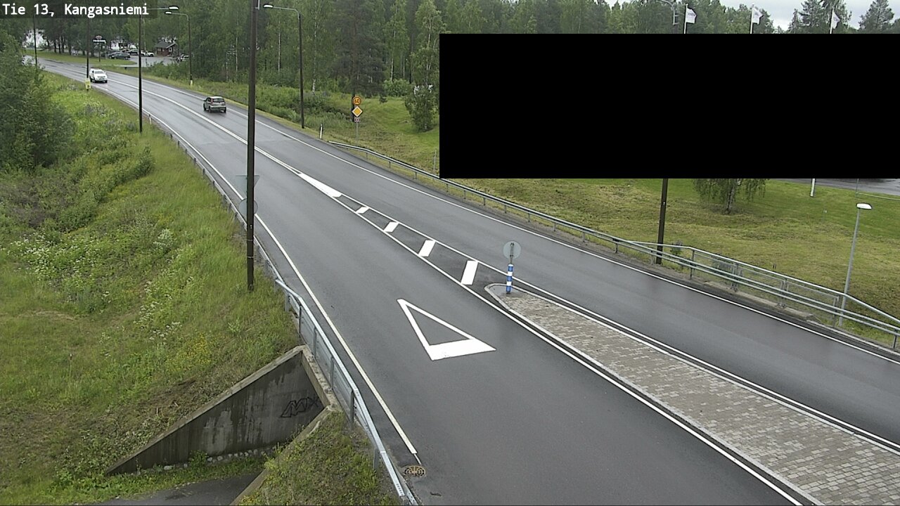 Weather Camera Image Road 13 Kangasniemi, Kangasniemi, Etelä-Savo