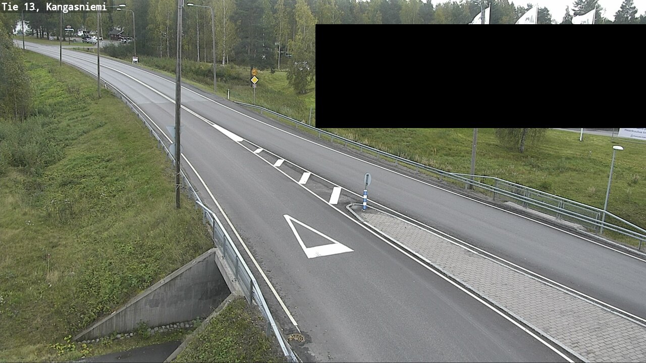 Weather Camera Image Road 13 Kangasniemi, Kangasniemi, Etelä-Savo