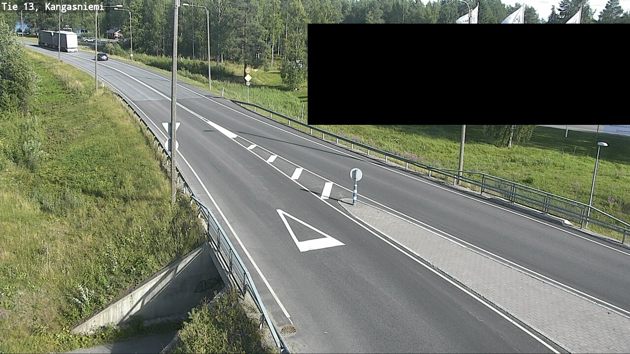 Kelikamerat Kuva Tie 13 Kangasniemi, Kangasniemi, Etelä-Savo