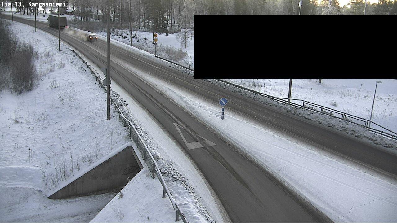 Kelikamerat Kuva Tie 13 Kangasniemi, Kangasniemi, Etelä-Savo