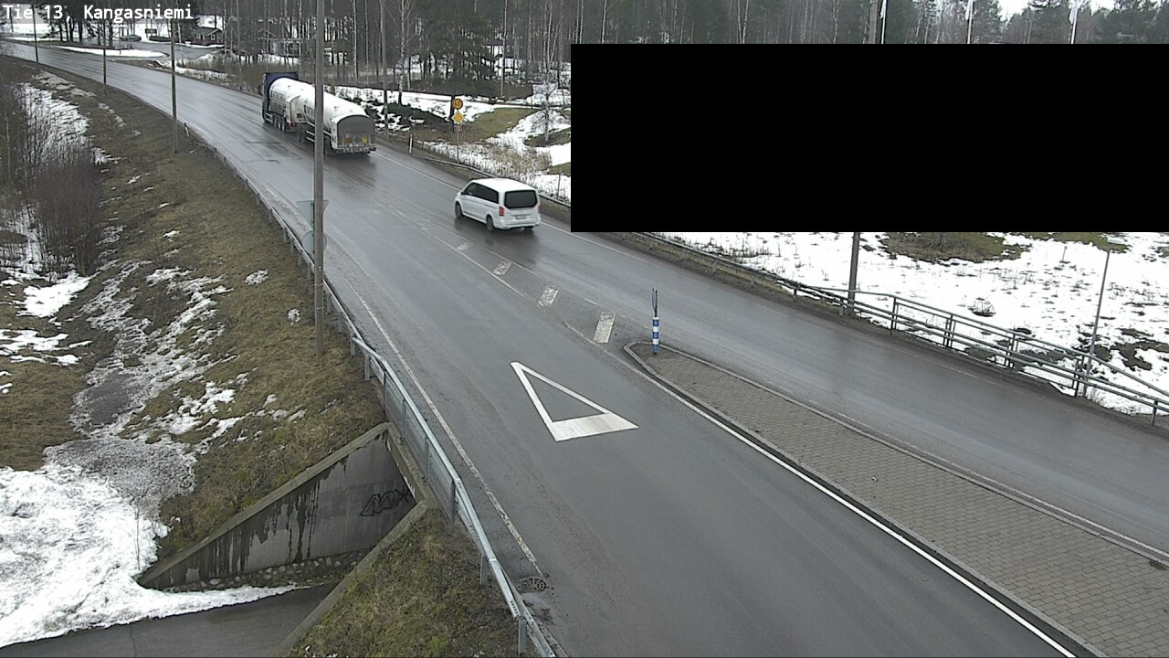 Weather Camera Image Road 13 Kangasniemi, Kangasniemi, Etelä-Savo