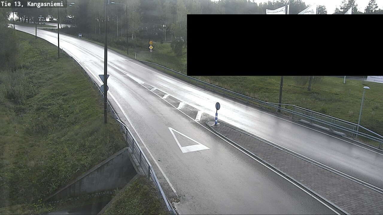Weather Camera Image Väg 13 Kangasniemi, Kangasniemi, Etelä-Savo