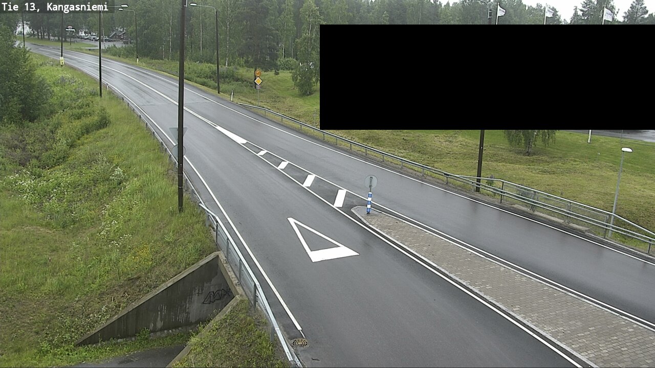 Weather Camera Image Väg 13 Kangasniemi, Kangasniemi, Etelä-Savo