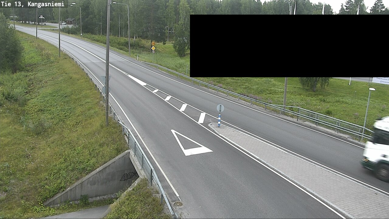 Weather Camera Image Road 13 Kangasniemi, Kangasniemi, Etelä-Savo